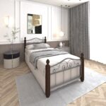 سرير فردي حديد​