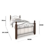 سرير فردي حديد​