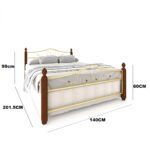 سرير حديد مودرن​