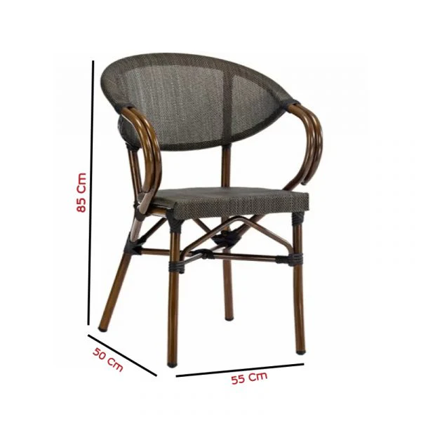 Iron chairs for restaurants and cafes3